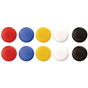 Magnetoplan signaalmagneten 20 mm, kleurenmix