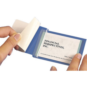 Sigel koudlamineerfolie voor kaarten tot 85 x 55 mm, glashelder