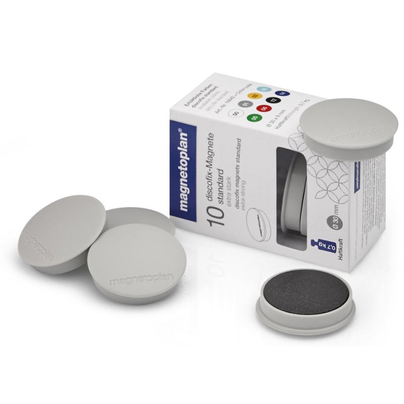 Magnetoplan ronde magneten standard groen 30mm