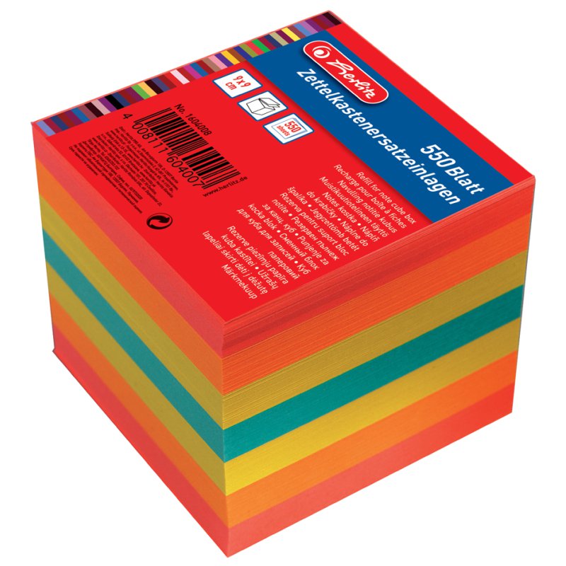 Gekleurde kartonnen vakken, 90 x 90 mm