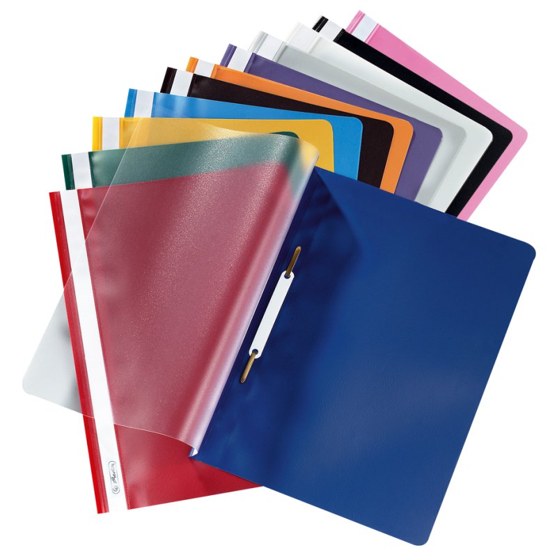 Snelhechter, A4-formaat, uit PP-folie, geel