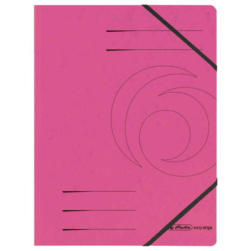 Herlitz - Hoekbouwtmap - Karton - Zwart