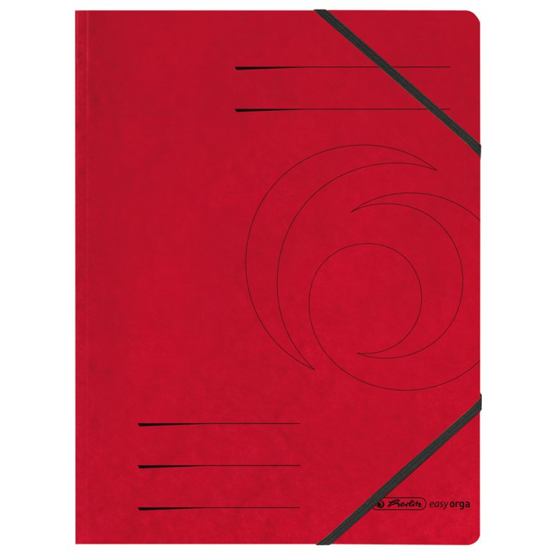 Herlitz - Hoekbouwtmap - Karton - Zwart