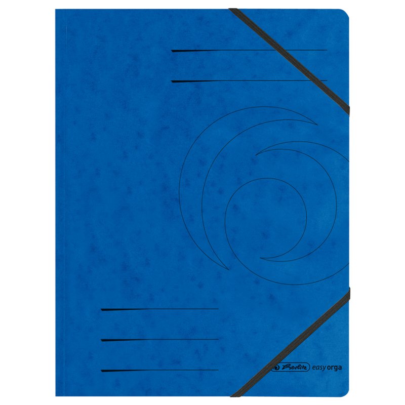 Herlitz - Hoekbouwtmap - Karton - Zwart