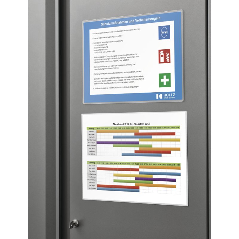 magnetoplan Magneettas A4 dwars, transparant