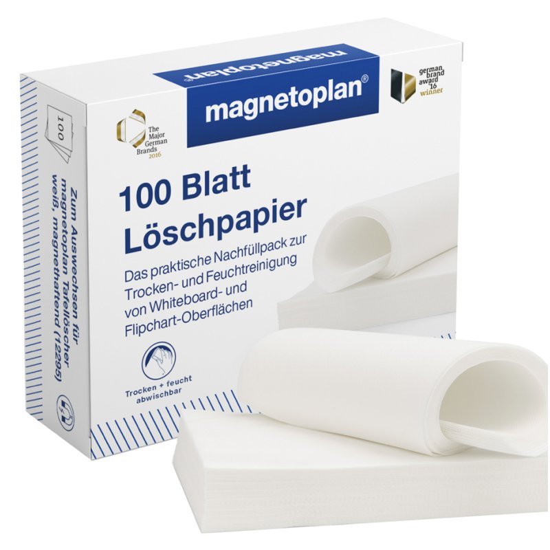 magnetoplan Wisbladen voor bordenwisser, magnetisch