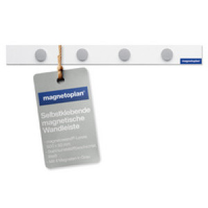Magnetoplan magnetische wandstrip met 4 magneten