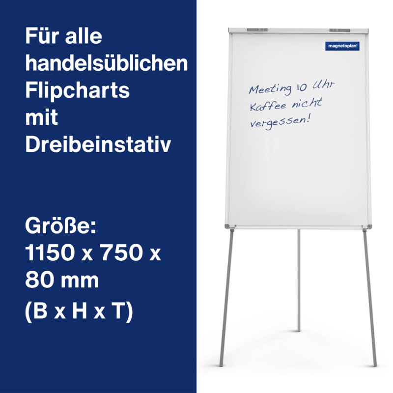 Draagtas voor whiteboards, zwart