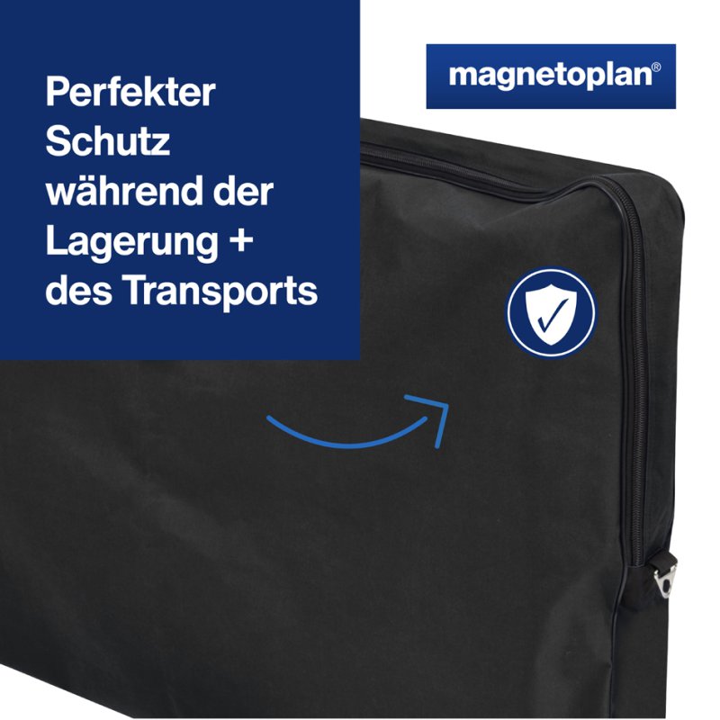 Draagtas voor whiteboards, zwart