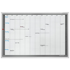 Magnetoplan maandplanner, 920 x 625 mm