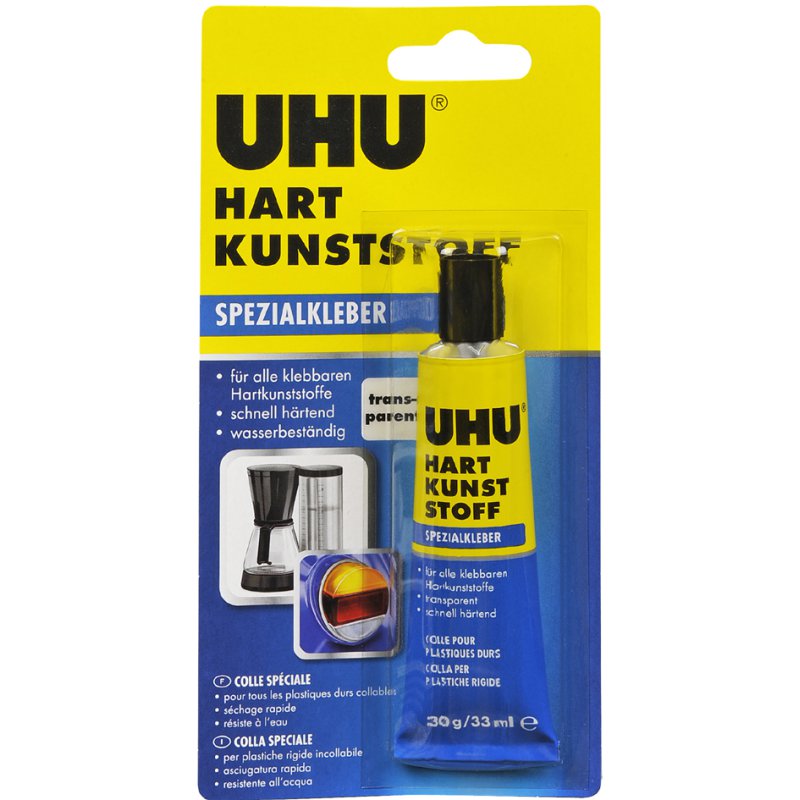 UHU lijm voor harde kunststof, 30 g tube
