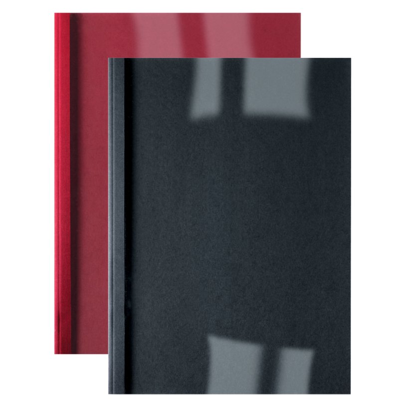 GBC thermobindmappen ThermaBind Leinen, A4, 1,5 mm, zwart