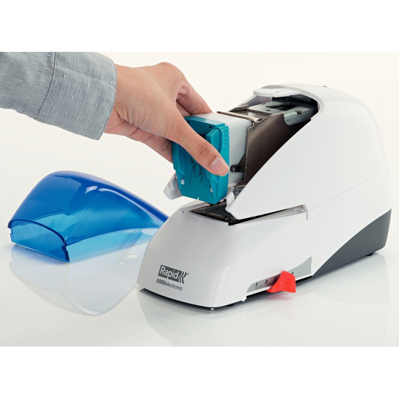 Rapid Elektrische Nietmachine Supreme 5050e zilver/orange