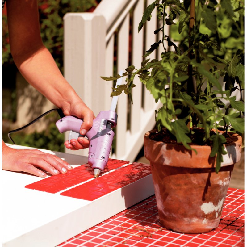 Rapid lijmpistool Fun to Fix G1000, roze, 12mm patronen