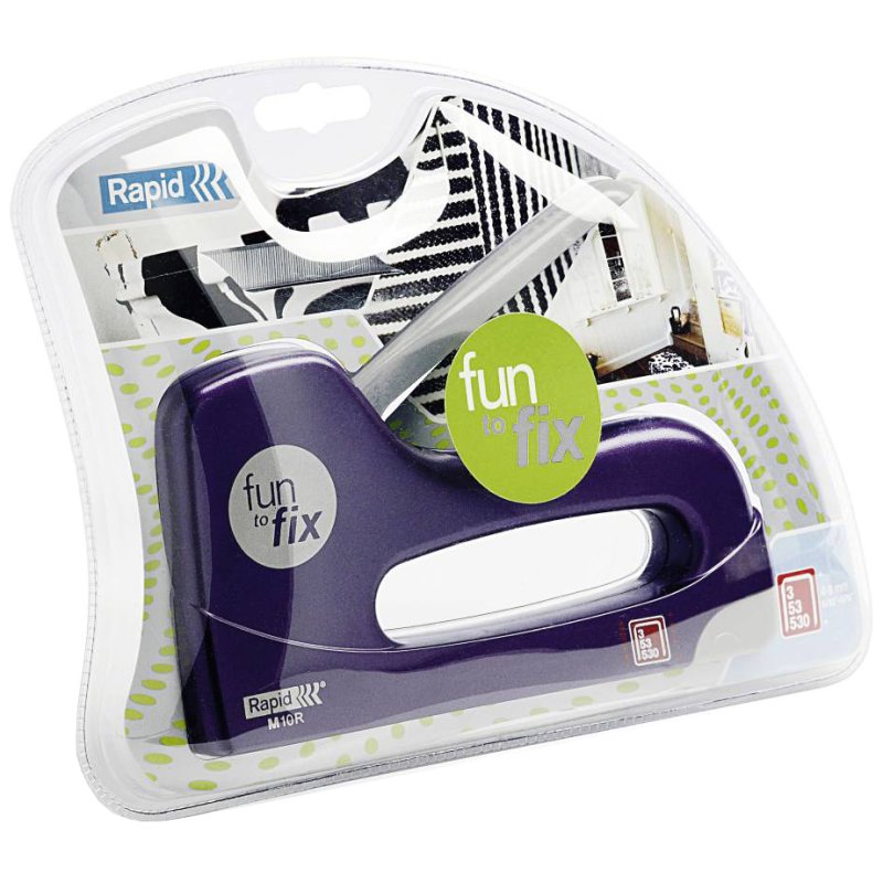 Rapid handtacker Fun to Fix M10Y violet