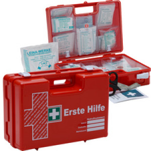 Eerste-hulp-koffer Quick, inhoud volgens NEN-norm, oranje.