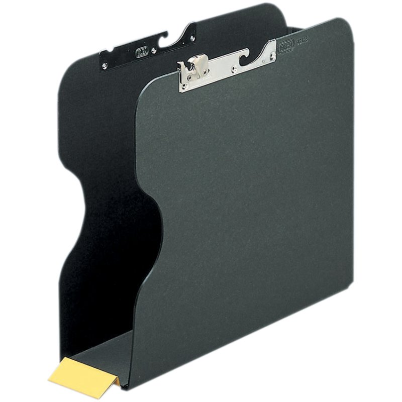 Kantoornaaldlade A4, 8 cm breed, zwart