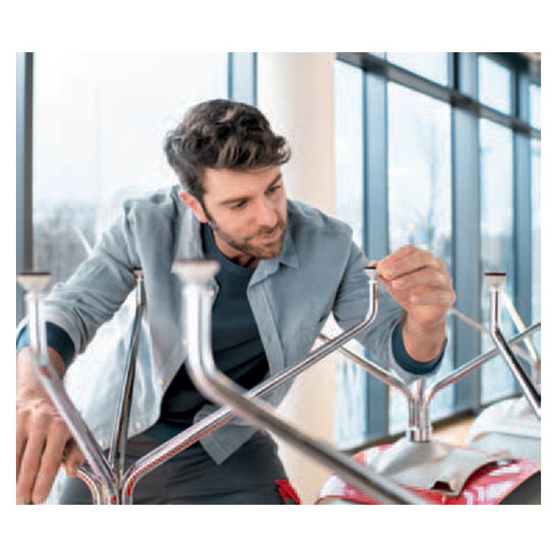 tesa Vilt-glijder, bruin, diameter: 26 mm