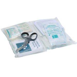 LEINA-WERKE eerste hulp navulpak DIN 13157, 63 onderdelen, foliezak