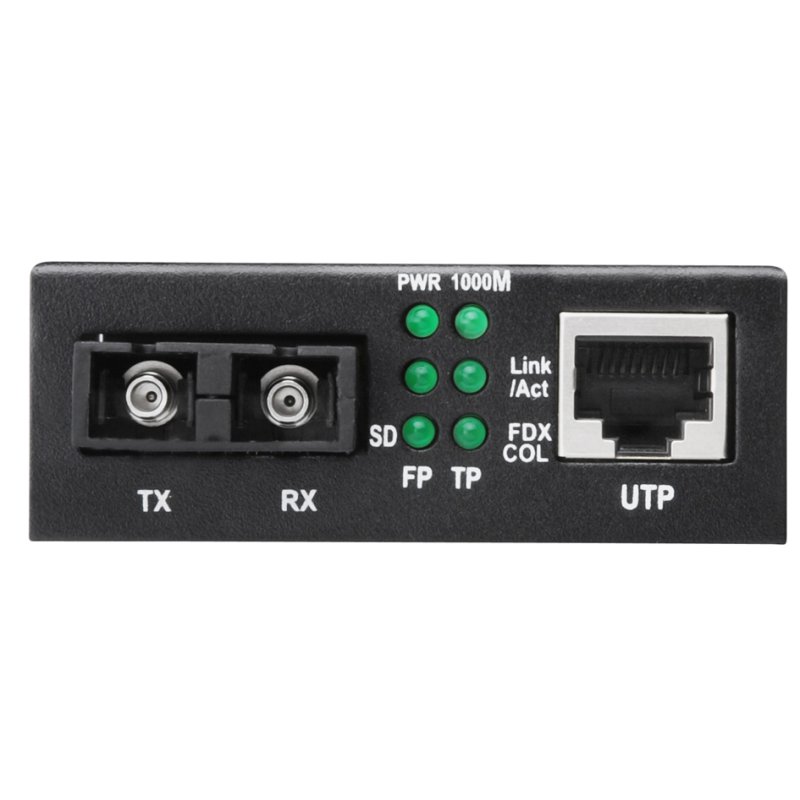Gigabitmediaconverter, RJ45/SC, multi-mode
