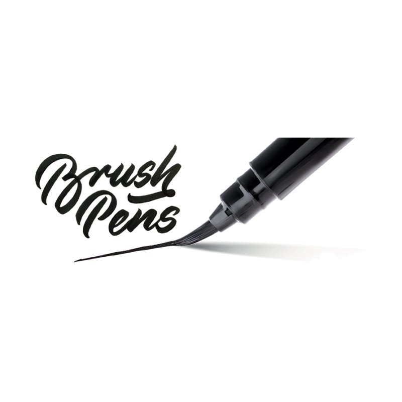PentelArts Brush Pen penseelstift zwart