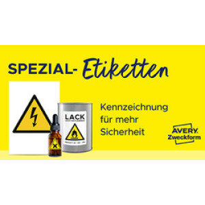 AVERY Zweckform sterke kleefetiketten, 45,7 x 25,4 mm, wit