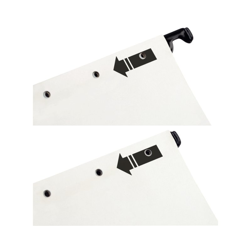 Leitz Active Hangmappenset, A4-formaat, met professionele perforatie.