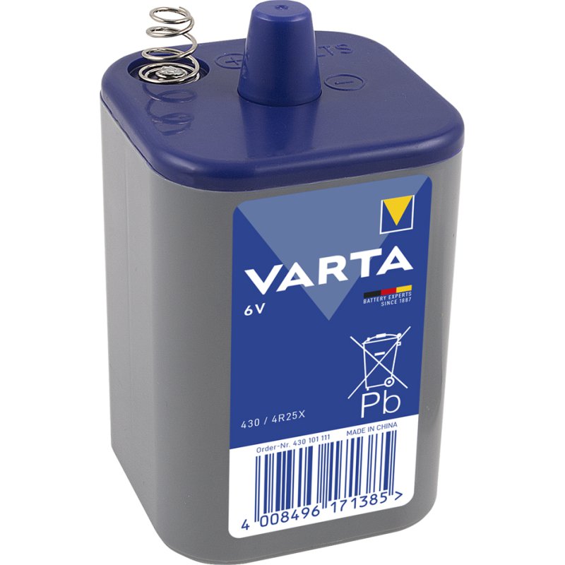 VARTA batterij 6V 4R25, 10Ah, zinkchloride