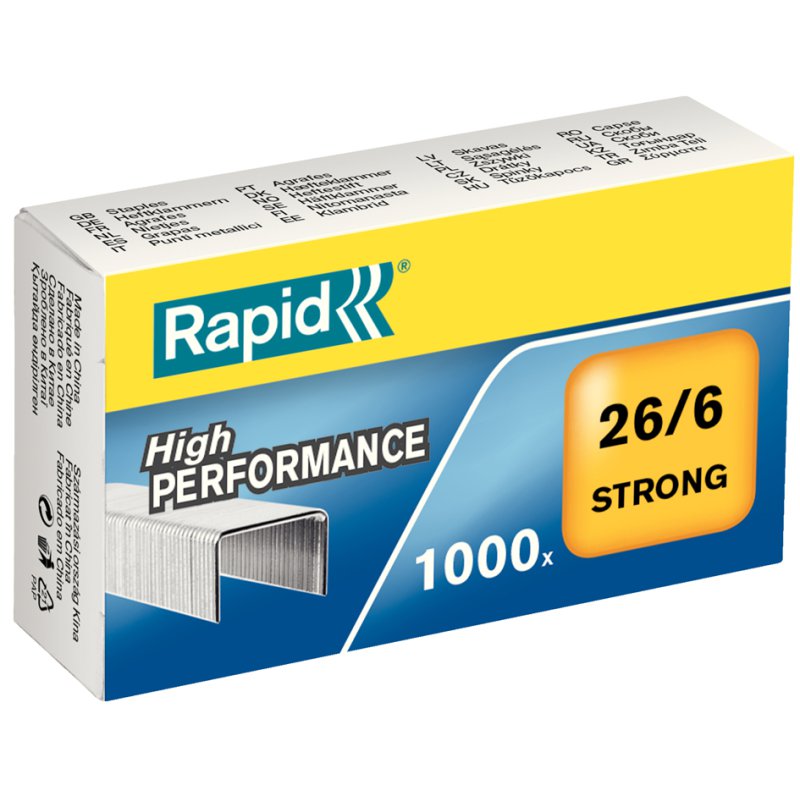 Rapid nietjes Strong 65/6 gegalvaniseerd