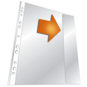 DURABLE documenthoezen A4, PP transparant, 0,135 mm, set van 5