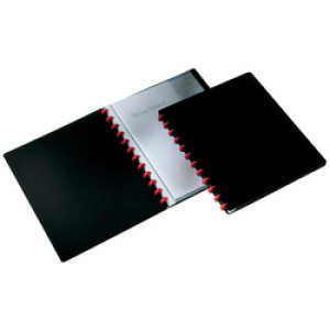 DURABLE kijkboek DURALOOK Easy, met 20 zichthullen, zwart