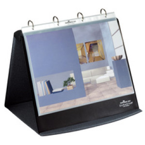 DURABLE transparante hoezen voor tafel-flipchart, A3 dwars