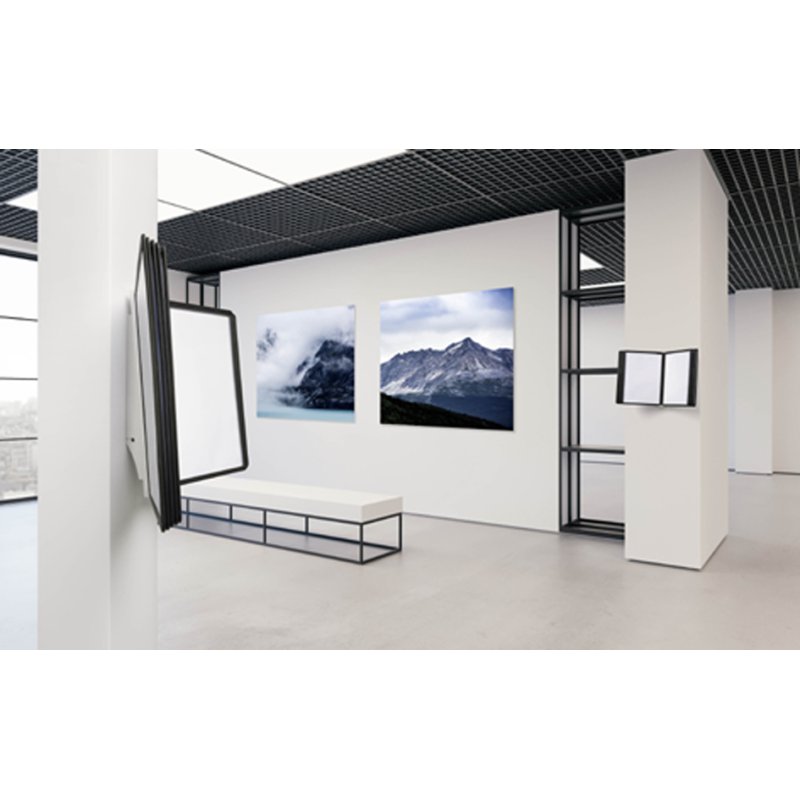 DURABLE SHERPA wall 10 displaysysteem wandmontage compleet set