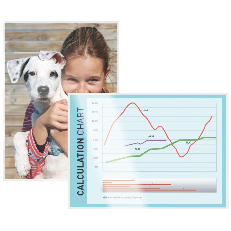 LEITZ lamineerhoezen A4 glanzend 500 micron