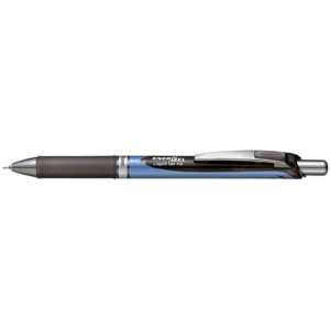 Pentel EnerGel BLN75 gelpen met drukknop, blauw