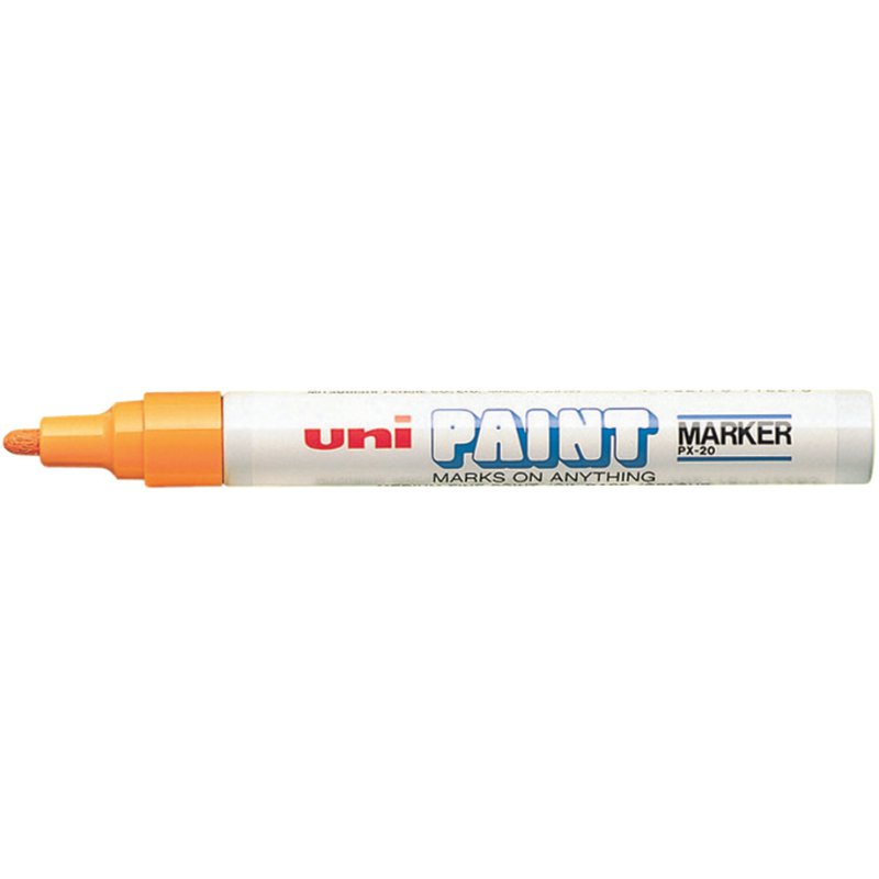 Uni-ball permanente markeerstift, donkerblauw