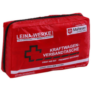 Auto-verbandtrommel Sterzilver Editie, inhoud conform DIN 13164-norm