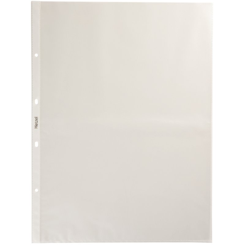 HETZEL documenthoezen A3 staand, PP gestructureerd, 0,08 mm