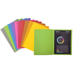 EXACOMPTA documentmappen A4, 210 g/m², gekleurd gesorteerd