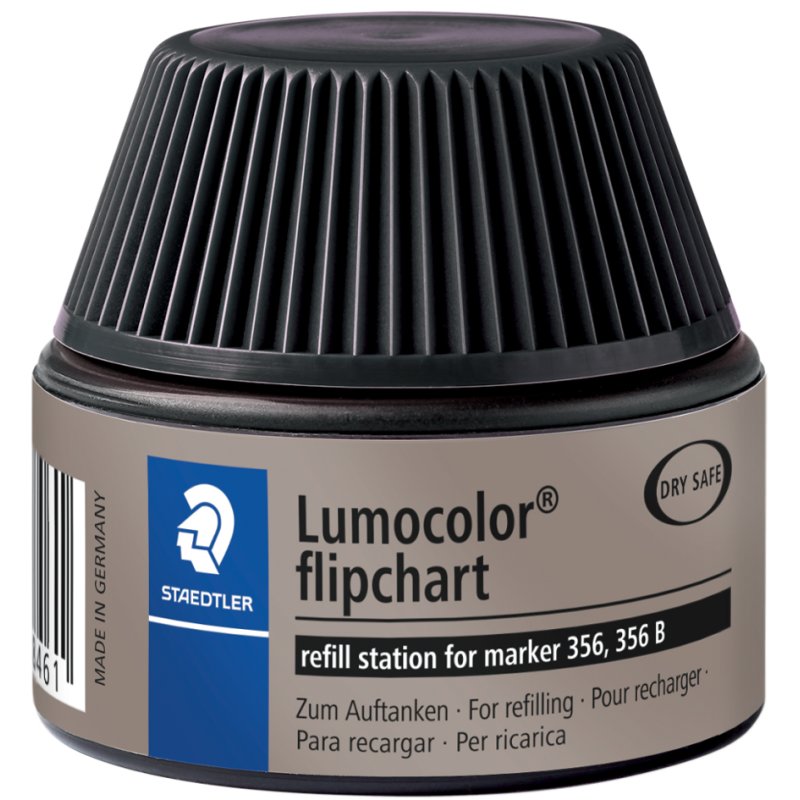STAEDTLER Lumocolor navulstation zwart voor flipchartmarkers