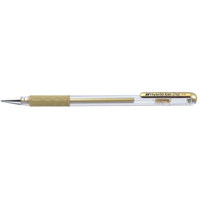Pentel gelpen Hybrid Gel Grip wit