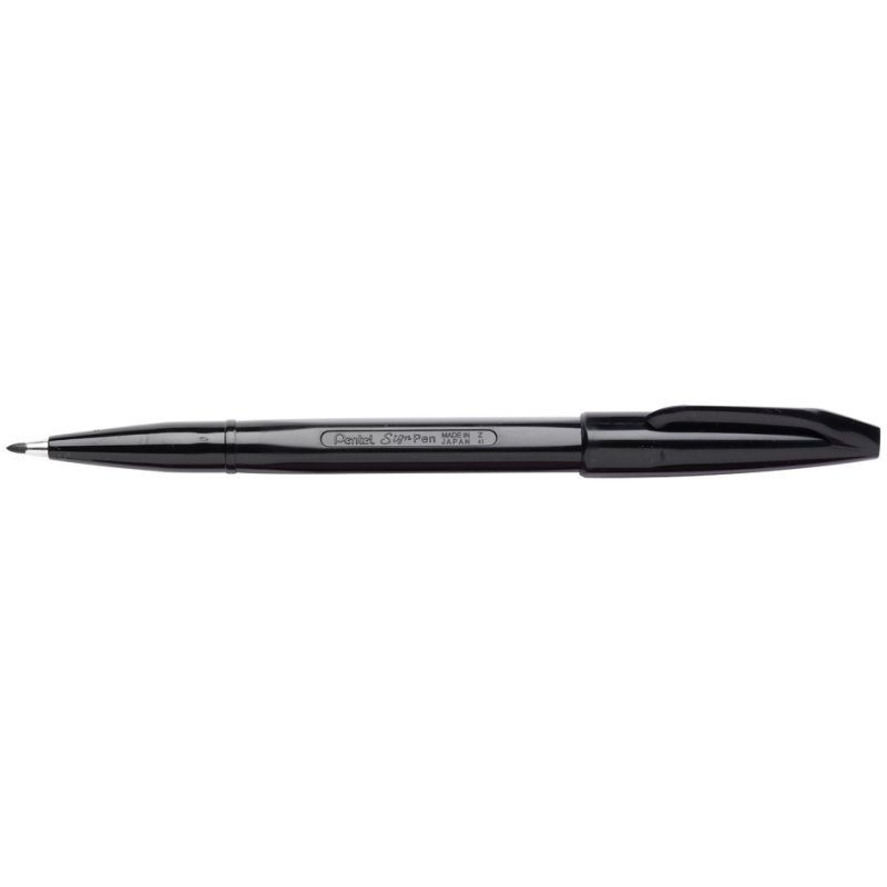 PentelArts viltstift Sign Pen S520, zilvergrijs