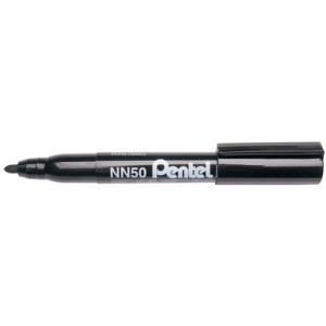 Pentel permanente marker GREEN-LABEL NN50, zwart