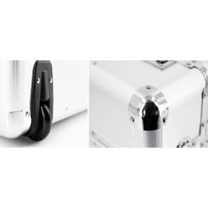 ALUMAXX Pilotenkoffer OMEGA aluminium zilver met wielen