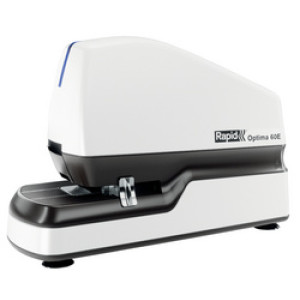 Rapid Optima 60E elektrische nietmachine wit/grijs/blauw