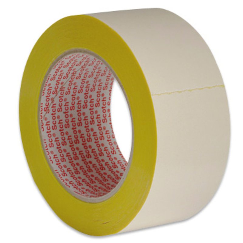3M - Tapijtplakband - 50 mm x 25 m - Geel