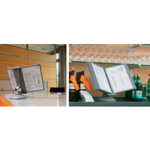 DURABLE Displaysysteem SHERPA MOTION completeset, zwart