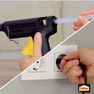 Pattex heetklijmpatronen transparant rond 11mm, 50 stuks, 1kg