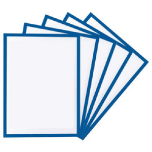 Magnetoplan magnetische kijkvensters A4 rood, 5 stuks