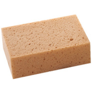 Magnetisch schoolbordgom bruin, 160x100x50mm